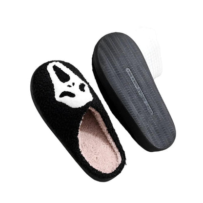 Ghost and Pumpkin Slippers